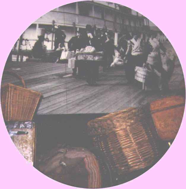 My baskets and bundles Polaroid